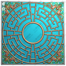 Square hollow bat corner flower square screen hanging plaque hanging screen window grille frame finely carved image jdp grayscale image bmp