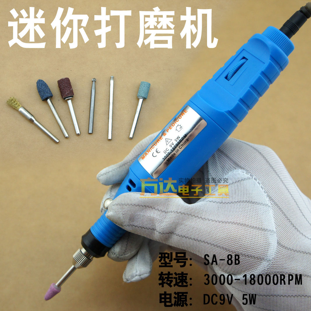 Battery Mini Grinder Micro Angle Grinder Electric Grinder Nail Polishing and Engraving Machine Polishing Machine