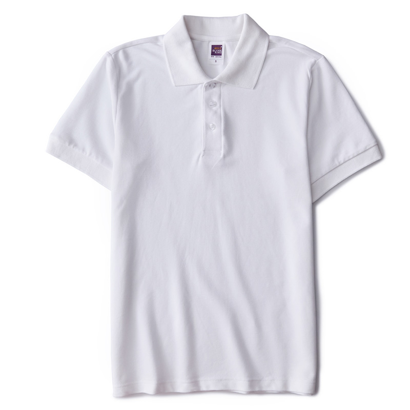 Áo sơ mi polo phong cách Anh nam tay ngắn màu rắn chì cỡ lớn nam và nữ áo polo ve áo giản dị cotton polo áo