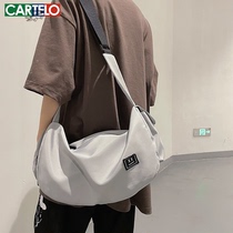 Sports yoga fitness bag swimming bag womens large capacity lightweight luggage storage bag travel crossbody backpack men