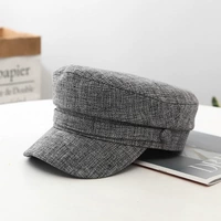 Военно -морской кепка Грей