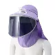 Сиреневая черная маска, вентилятор