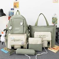 Зеленый комплект, подвеска, 4 предмета