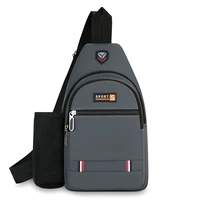 Стиль два серого [боковая сумка с водой двойной горизонтальной молнии]