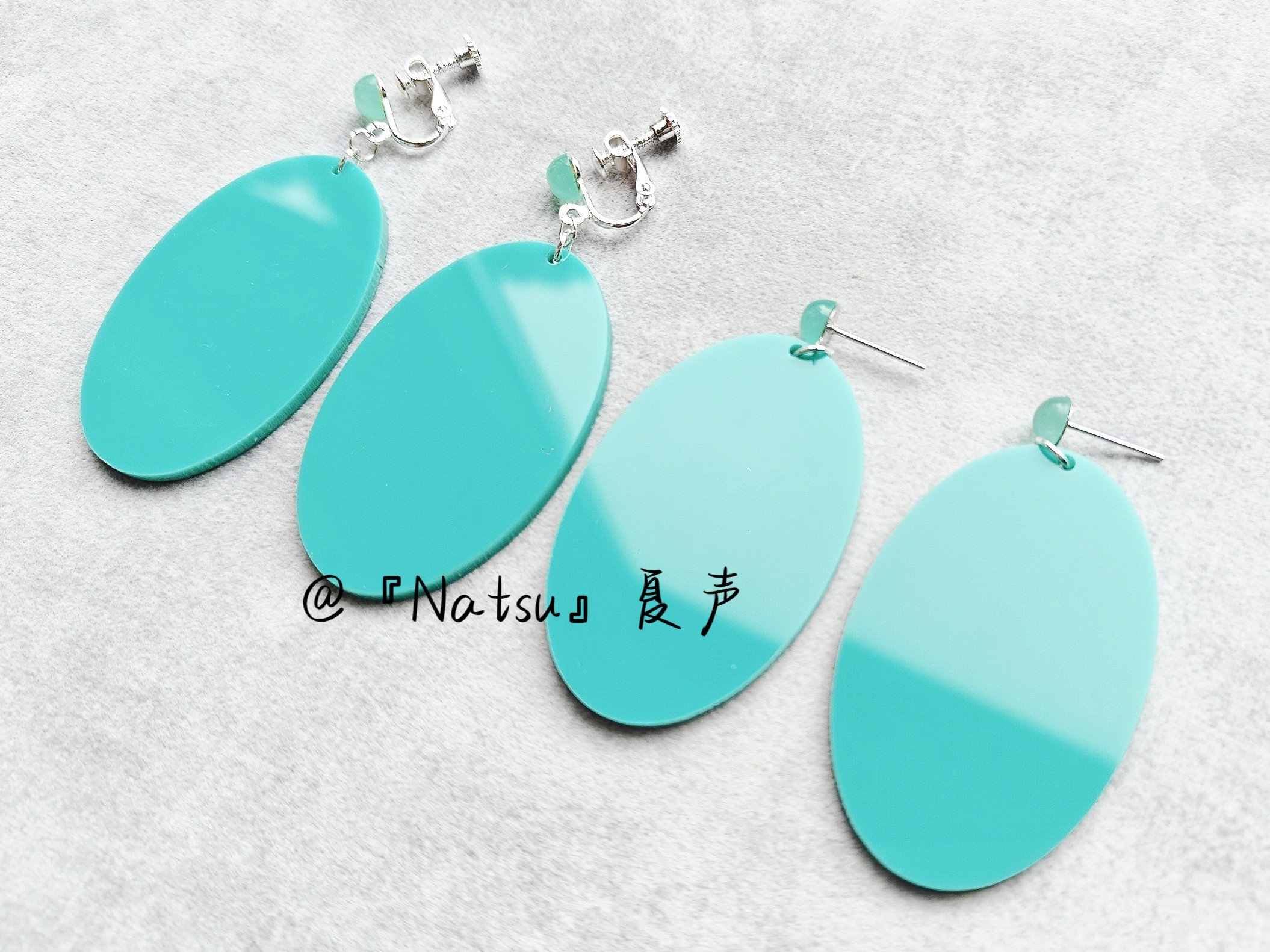DAN DA DAN Momo Ayase Cosplay Earrings Jewelry Ear Clips Ear Studs