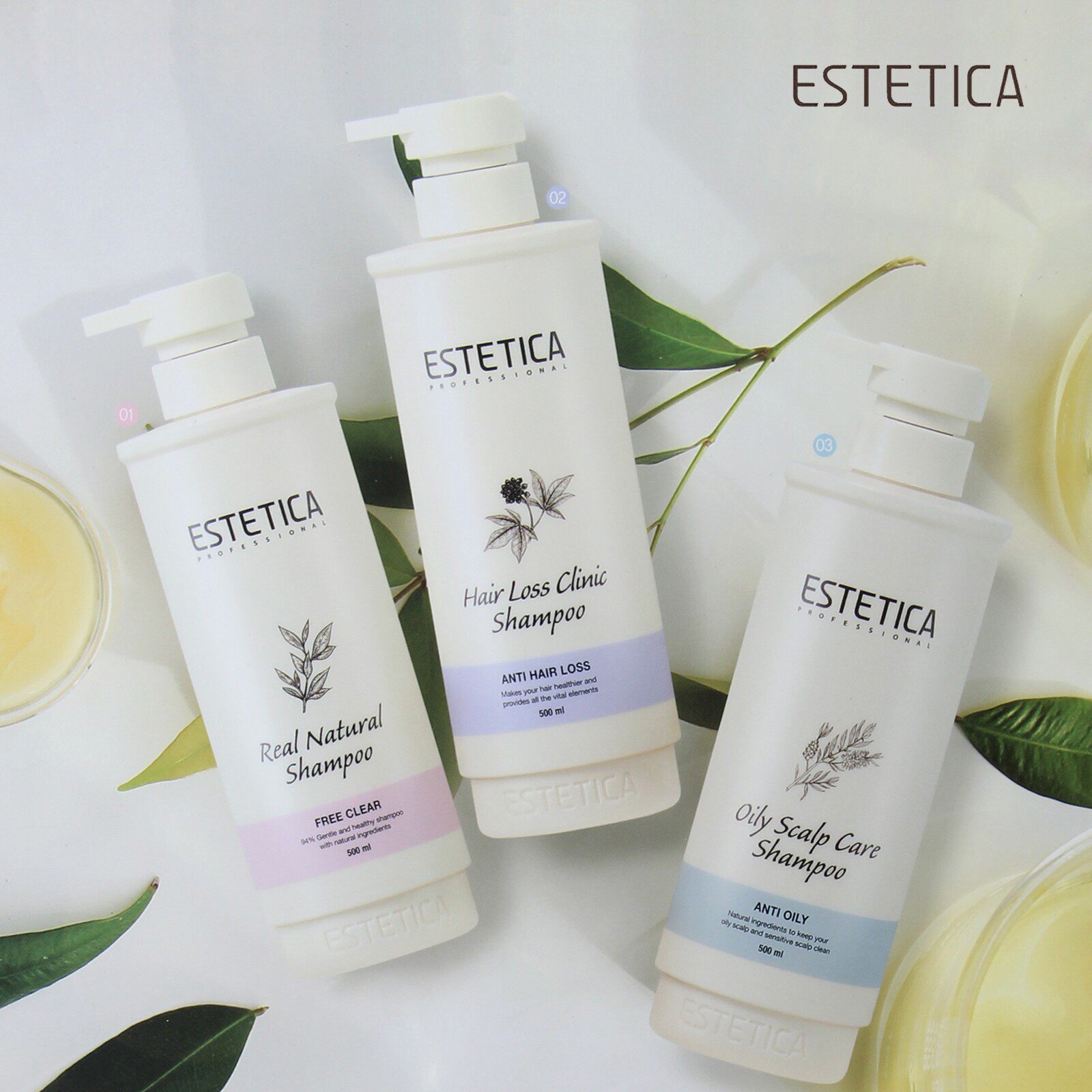 Original Korean hope ESTETICA Aisi scalp conditioning anti-oil control shampoo conditioner