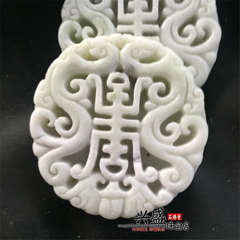 Diy natural pendants for men and women accessories blue field jade