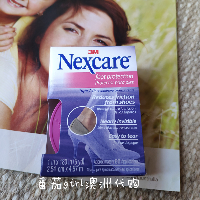 Spot Australia 3M Nexcare foot tape heel protection tape heel sticker 25mm x 4 5m