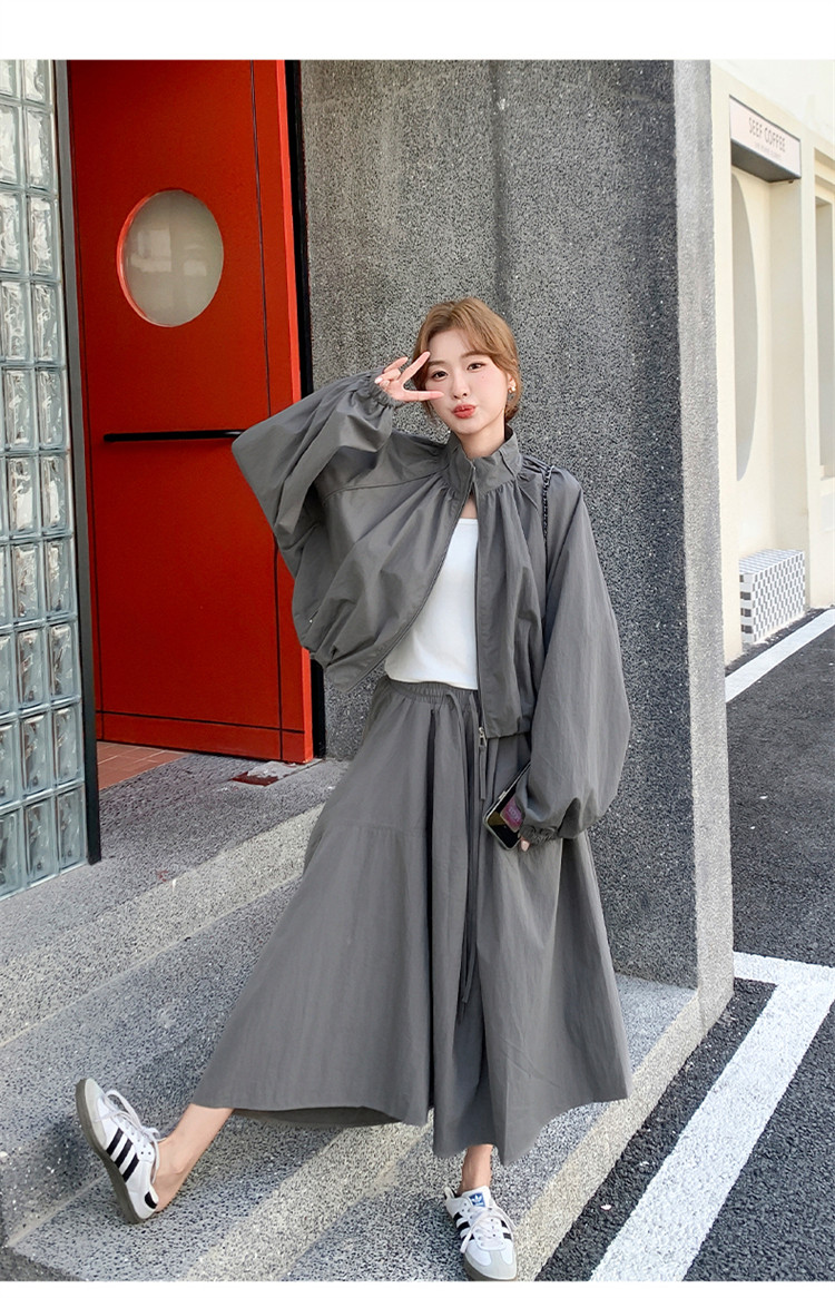 グルーデコセット 2点セット！【セットアップ】超可愛い 韓国風 ワークスタイル