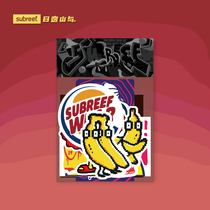 subreef Dark Islands Fun Stickers Comeback Street Trend Evil Fuck Suitcase Computer Sticker Graffiti Style Perimeter
