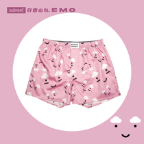 SUBREEF (SBRF) Dark Island EMO One Hair Loose Cotton Arrow Pants Couple Four Corners Mens and Womens Home Underwear