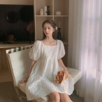 Han Milai can be salt can be sweet dress Court style tutu skirt Ancient vintage skirt Japanese bubble sleeves