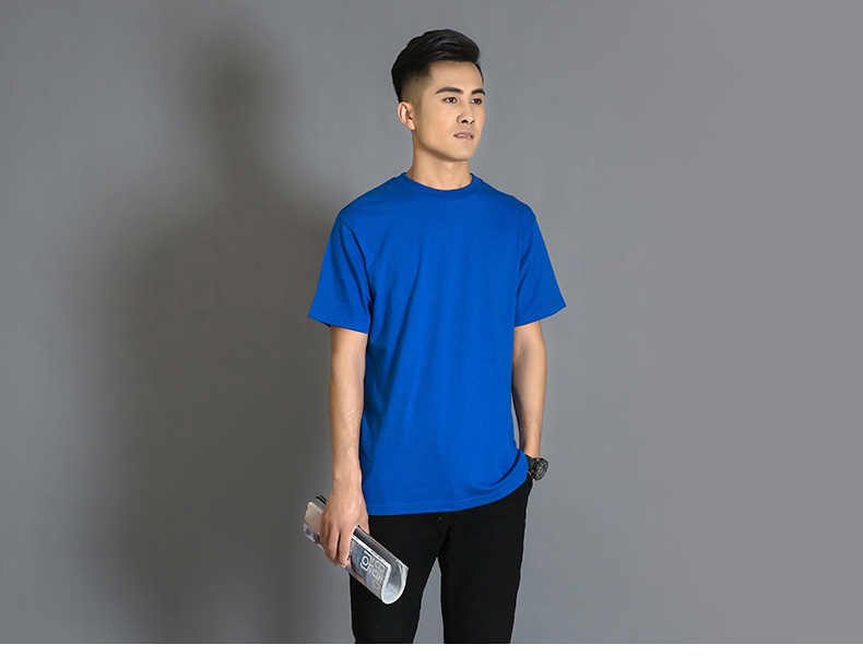 Unisex T-shirt Short Sleeve T-shirts Basic Solid Color display picture 2