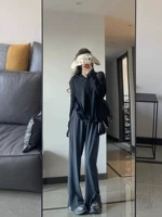 Черная шелковая весенняя летняя одежда для защиты от солнца, спортивная дышащая легкая и тонкая куртка с капюшоном, защита от ультрафиолета