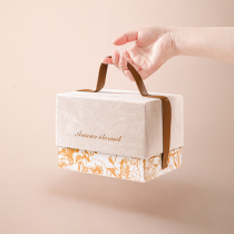 Gift box bridesmaid gift box wedding high-end wedding candy box birthday gift portable gift packaging box empty box