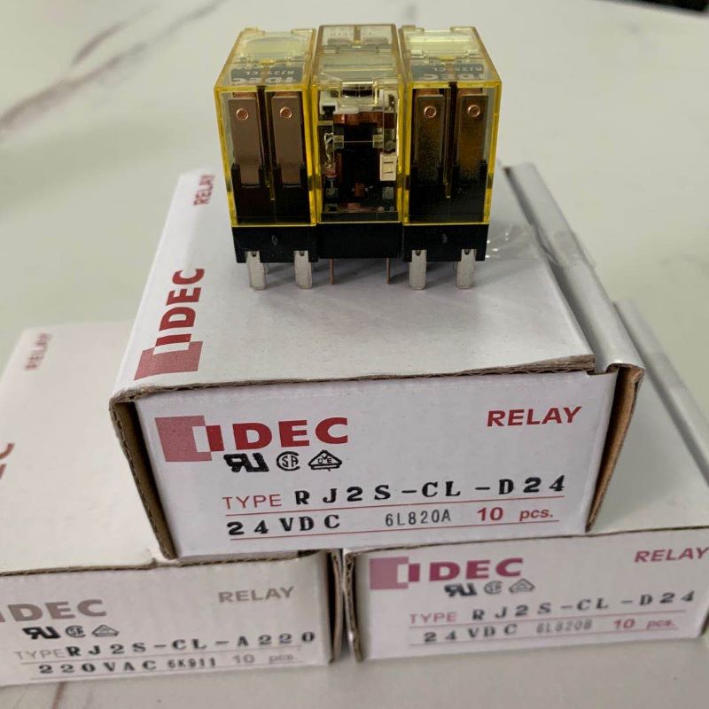 IDEC and Quanrelay RJ1S RJ2S-CL D24 D24 A220 A220 SJ1S-05B SJ1S-05B