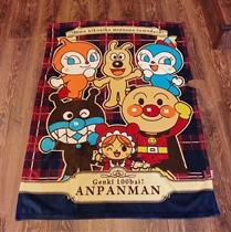 Japanese bread red bean Superman big blanket childrens coral velvet blanket cart cover blanket