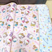 Daily single plush di home cartoon floor mat non-slip door mat foot pad children crawling mat game mat