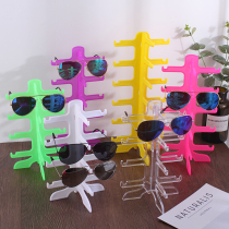 Creative glasses storage shelf Household multi-layer sunglasses sunglasses display rack Display rack transparent simple