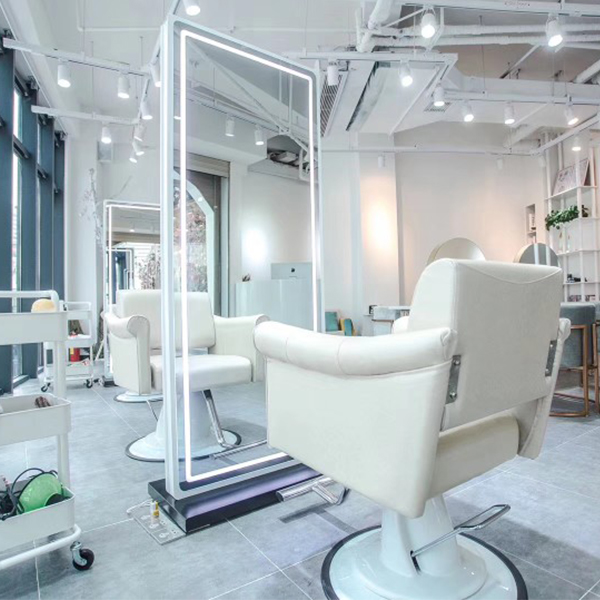 Net red hairdressing mirror table hair salon dedicated simple single-sided mirror NIS modern hair-cutting mirror double-sided floor-to-ceiling mirror Liyun shop