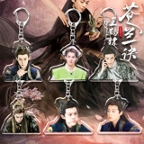 Прозрачный брелок, чемодан, ранец, цепь, акриловая подвеска