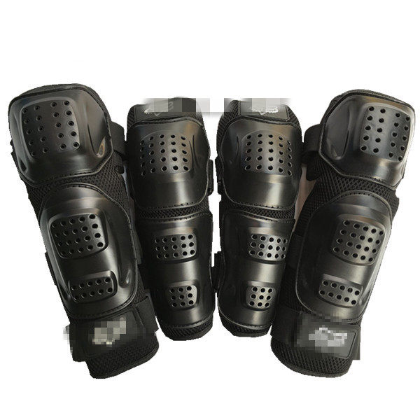 Cross country guard motorcycle riding locomotive 4 pieces of protective gear Lindau anti-fall knee protection elbow protective armor leg-Taobao