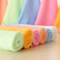 Oil in addition to wood fiber dish towel Magic kitchen towel rag Absorbent non-stick oil towel Multi-functional small square towel