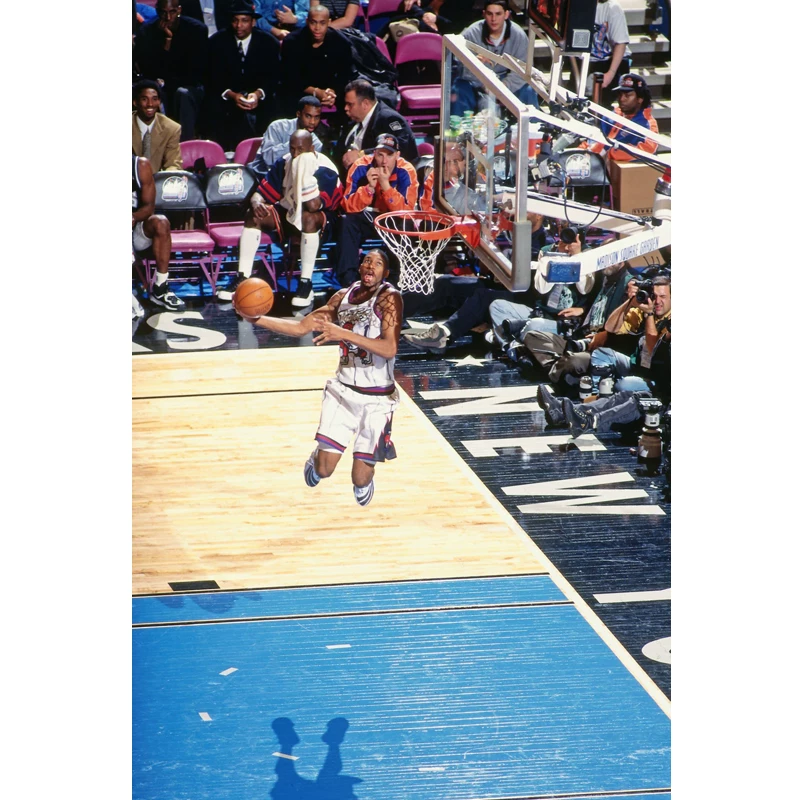 Basketball poster, microphone on wall, souvenir, custom-made