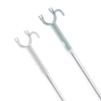 Clothes rod Drying clothes fork head Clothes fork head top clothes rod Hanger dry rod fork hook clothes fork rod Picking rod