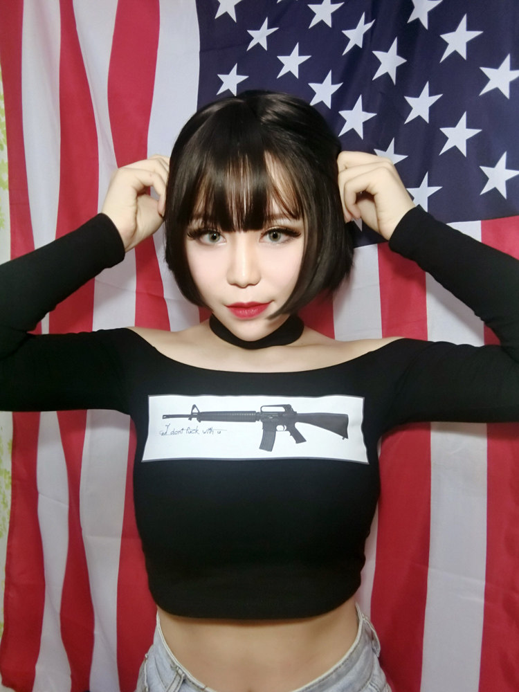 Perruque MEILIFANG    cheveux raides Court - Ref 2607806 Image 11