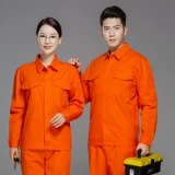 Летняя тонкая хлопчатобумажная одежда, набор мужская одежда, защищает трудовую защиту.