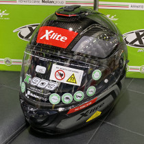 Made in Italy NOLAN Xlite903 Dual Lens Carbon Fiber Motorcycle Track Helmet Full Helmet