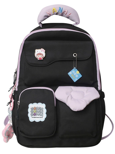 Вместительный и большой школьный рюкзак, свежая небольшая сумка, Гонконг