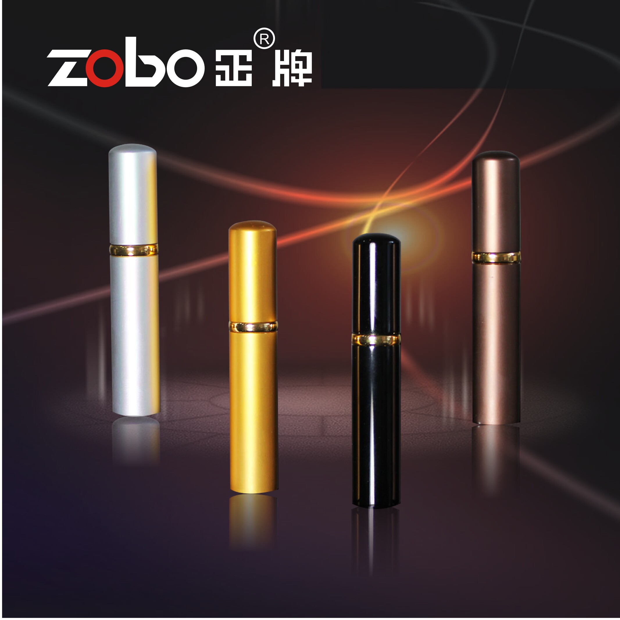 Positive Card Metal Portable Box Zobo Cigarette Holder Protective Sleeve Cigarette Filter Special Cylinder Sanitary containing accessories