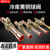 Cold storage Ball Valve Globe valve 3 8 10mm central air conditioning Ball Valve Globe Valve Globe valve door refrigeration unit accessories