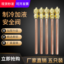 Air conditioning freezer Check valve fluorination nozzle filling nozzle refrigerator quick connector fluorination joint needle valve filling valve