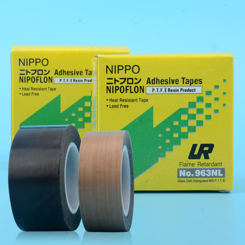 NIPPON NIPPO Teflon high temperature tape cloth Insulation wear-resistant heat-resistant vacuum sealing machine Teflon tape