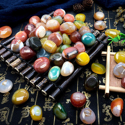 Nanjing Rain Flowers Stone Original Stone Multi-Meat Paved Fish Tank Decoration Natural Color Small Stones Colorful Stones Cobble Pebbles