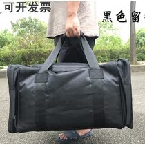 Hand-held black left-behind bag black bag front transport bag running bag before carrying out bag large-capacity men carrying bag