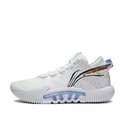 LINING/Men's shoes anti-Wu 2low shock-absorbing wear-resistant low-top high-rebound actual basketball shoes ABFS003