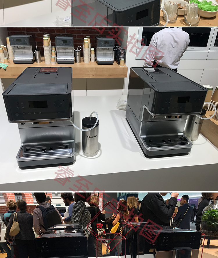 Máy pha cà phê gia đình Đức Miele CM 6350 Đức Miller 6310 gói nâng cấp mới thuế - Máy pha cà phê máy pha cà phê crm 3200