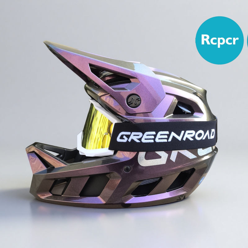 Greenway X8 Suspension Displacement Full-Face Helmet Mountain Bike Riding Downhill Trail Off-Road Helmet Bmx Greenway X8 Suspension Displacement Full-Face Helmet Mountain Bike Riding Downhill Trail Off-Road Helmet Bmx