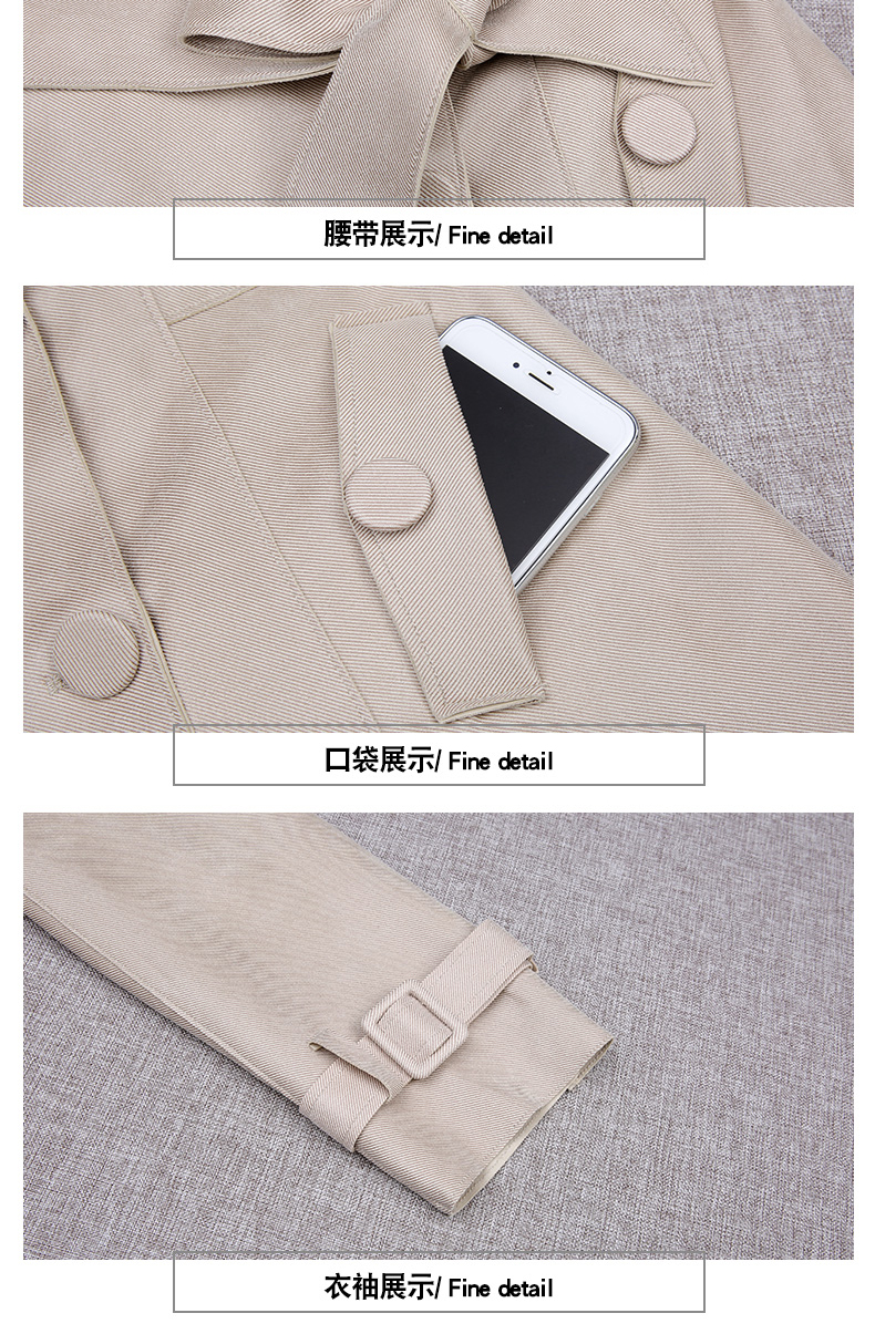 Trench pour femme      en Polyester - Ref 3228049 Image 23