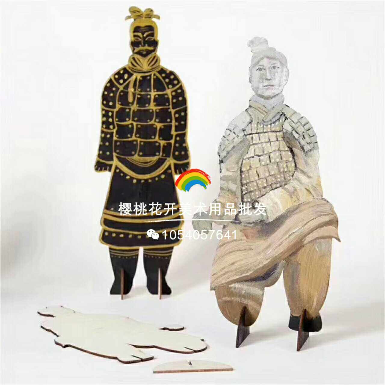 Can ship summer special price ultra-light terracotta Warrior log base plate 20 up to 50