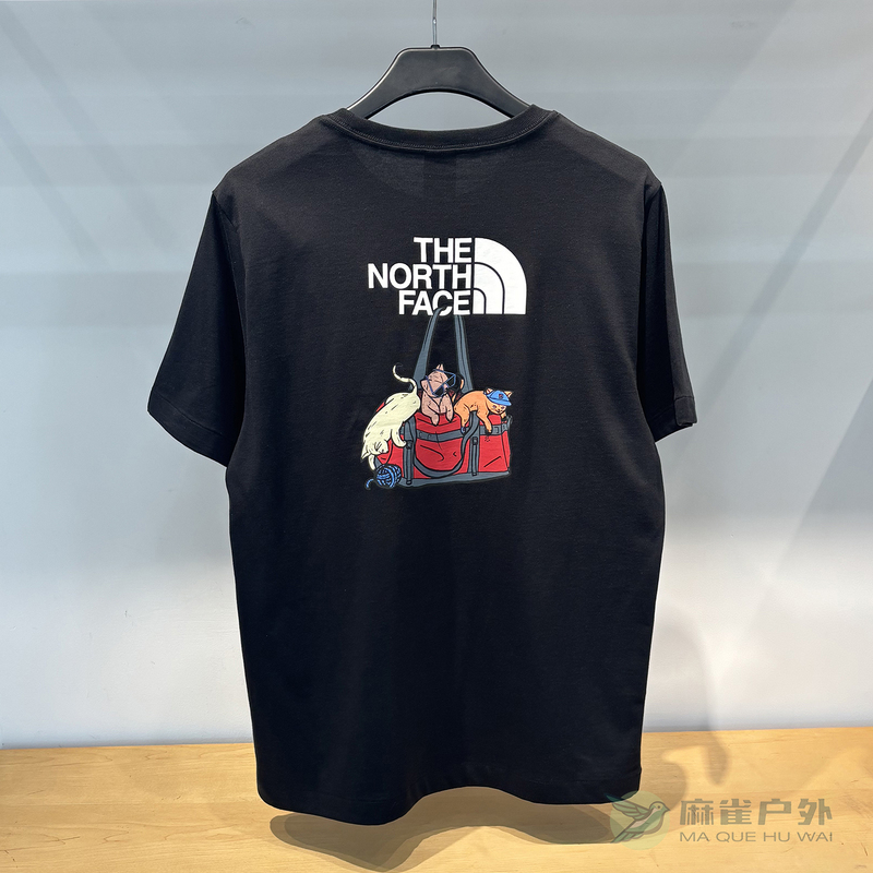 26 Spring/Summer New the North Face Outdoor Unisex Crew Neck Pure Cotton Short Sleeve T-Shirt 8Gvp