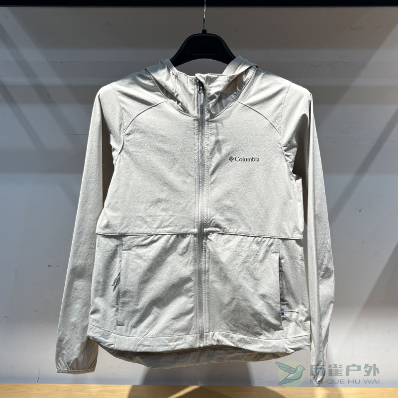 26 Spring/Summer New Columbia Women's Lightweight Breathable Water-Repellent Hooded Jacket Wr7324
