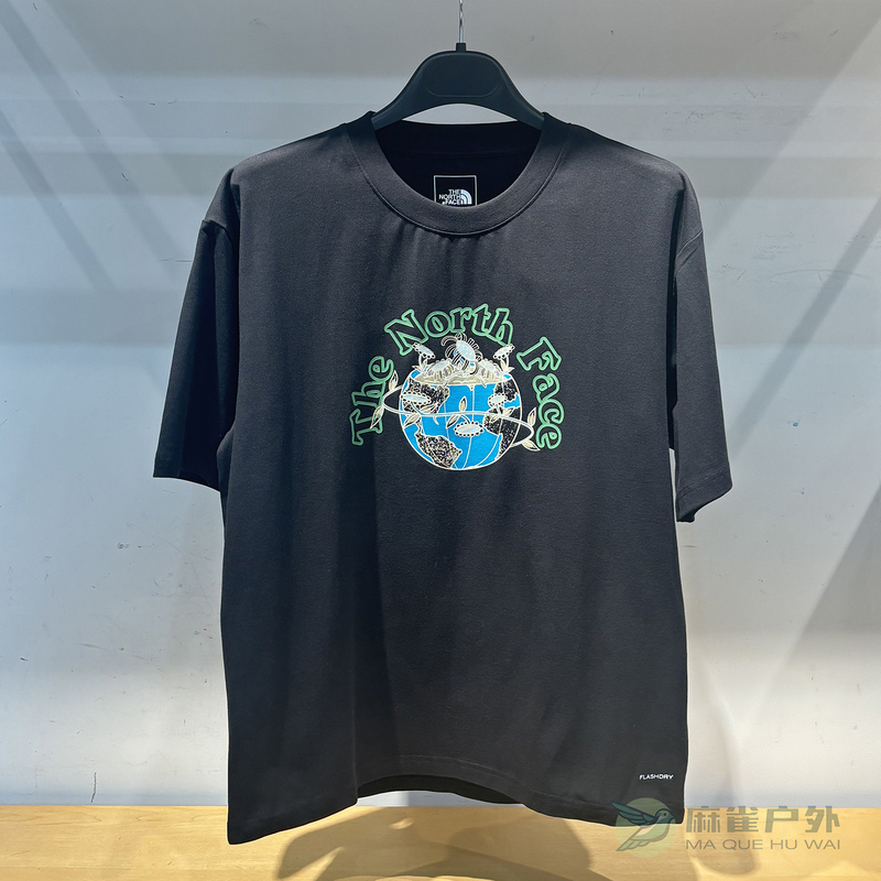 26 Spring and Summer New Style Thenorthface Men's Outdoor Casual Cotton Breathable Round Neck Short-Sleeved T-Shirt 8Gx3