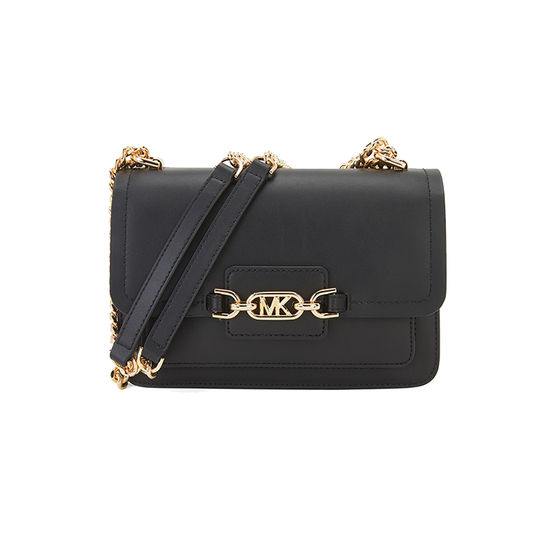 Michael Kors New Fashion Black Chain Women's Bag Shoulder Crossbody Bag 30S2G7Hl3L