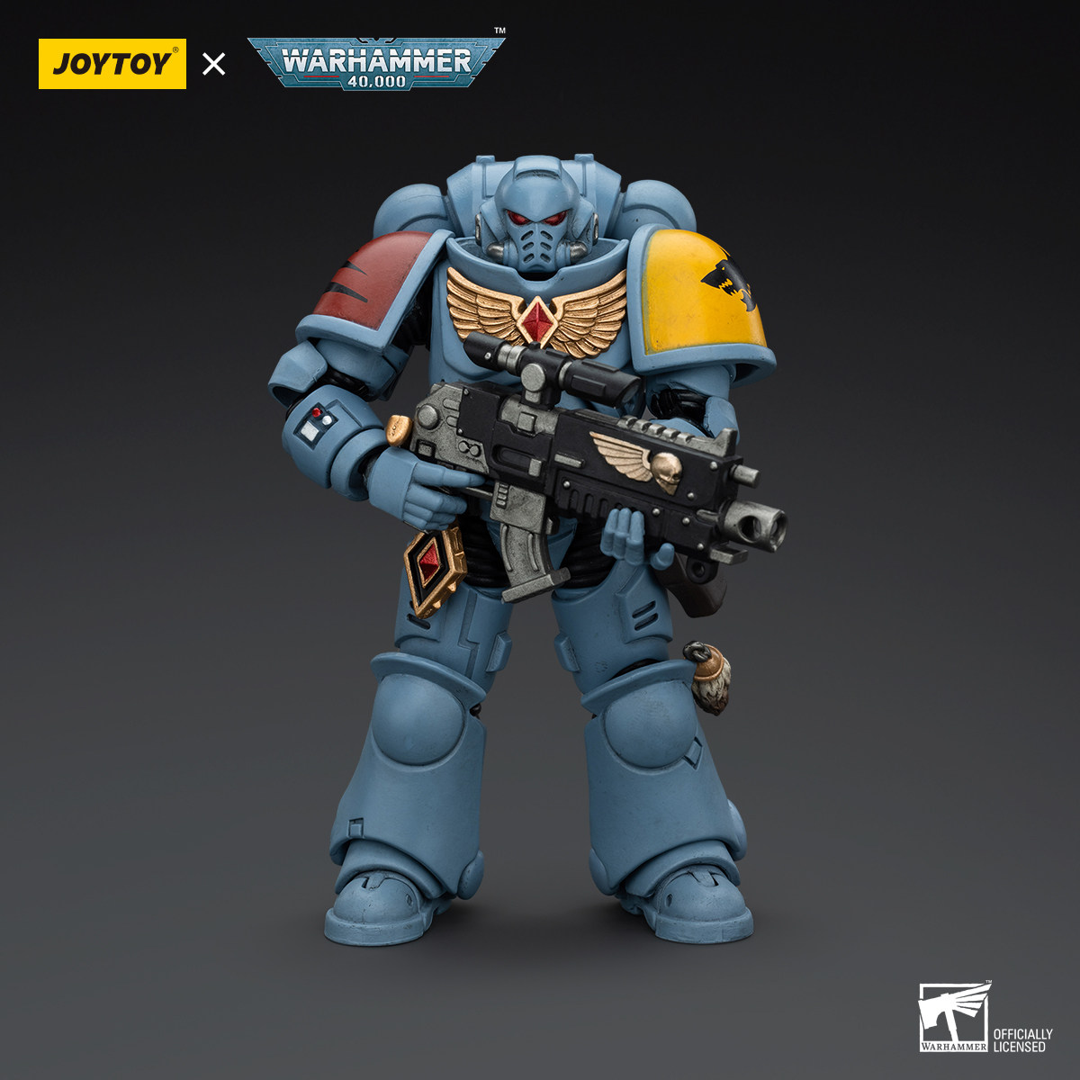 JOYTOY ダークソース ウォーハンマー40K スペースウルフ・アービター 1/18スケール 可動フィギュア