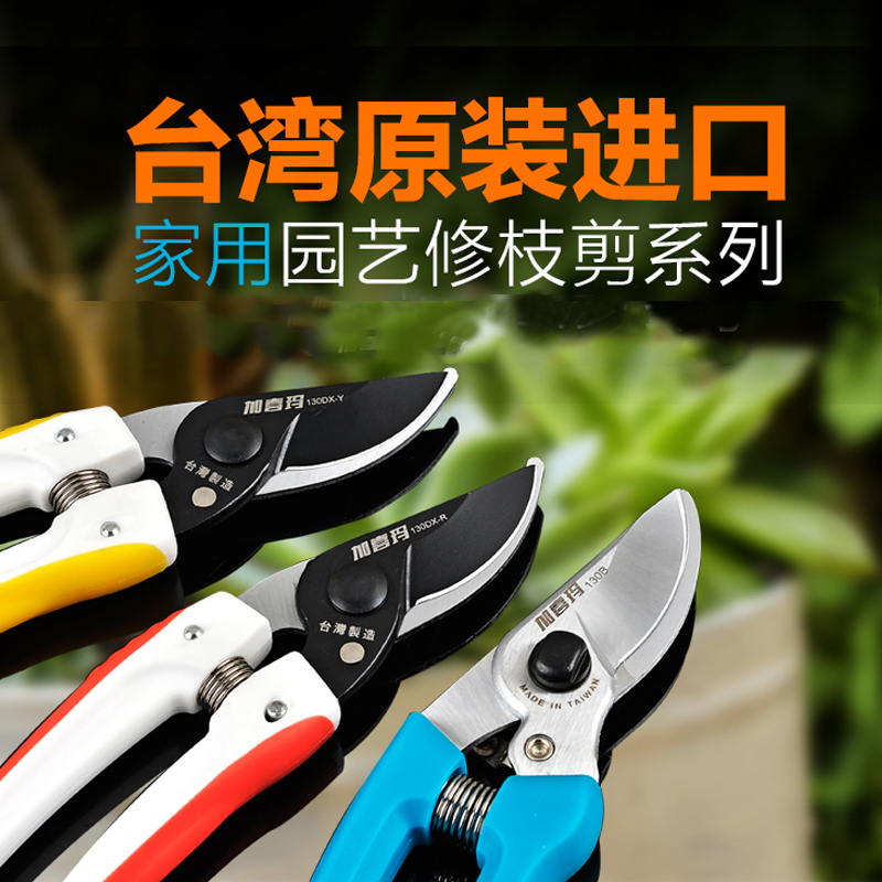进口园艺剪刀修枝剪果树果园修剪粗树枝花艺剪果枝园林工具修花剪